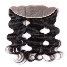 Peruvian Virgin Human Hair Body Wave Natural Hair Line and Baby Hair 13X4 HD Lace Frontal [PVBWLF]