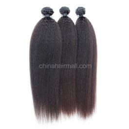 Malaysian virgin unprocessed natural color human hair wefts Kinky Curly 3 pieces a lot 95g/pc [MVKS03]