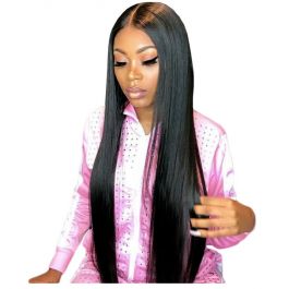 WoWEbony Luxury Human Hair Silky Straight Full Lace Wigs [SSFLW01]