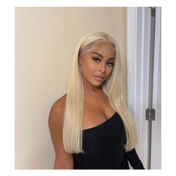 Pale blonde deals wig