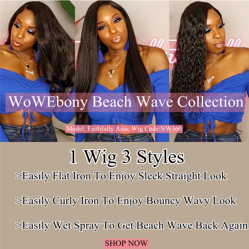 WoWEbony Beach Wave Collection