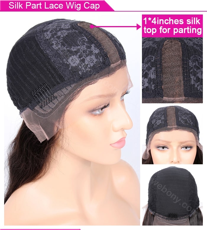 Silk Part Lace Wig Cap