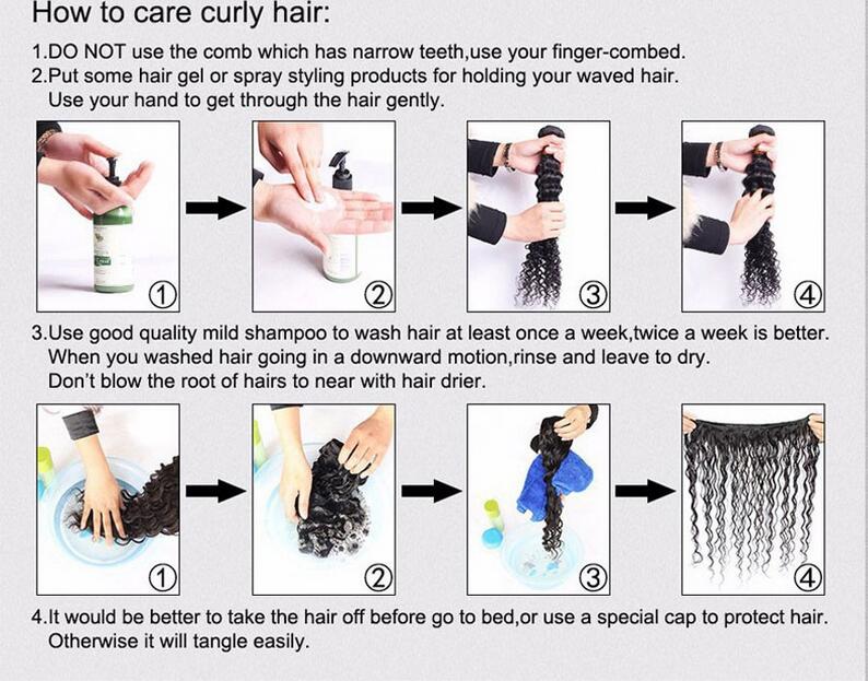 How to take care of your curly human hair wefts