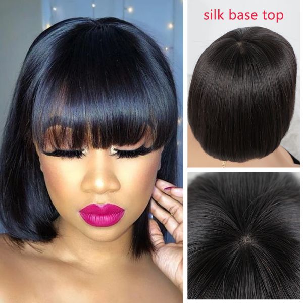 wowebony silk top glueless wig